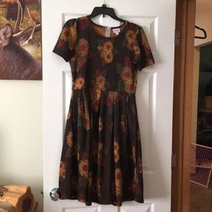 Brown Lularoe Sunflower Amelia!
